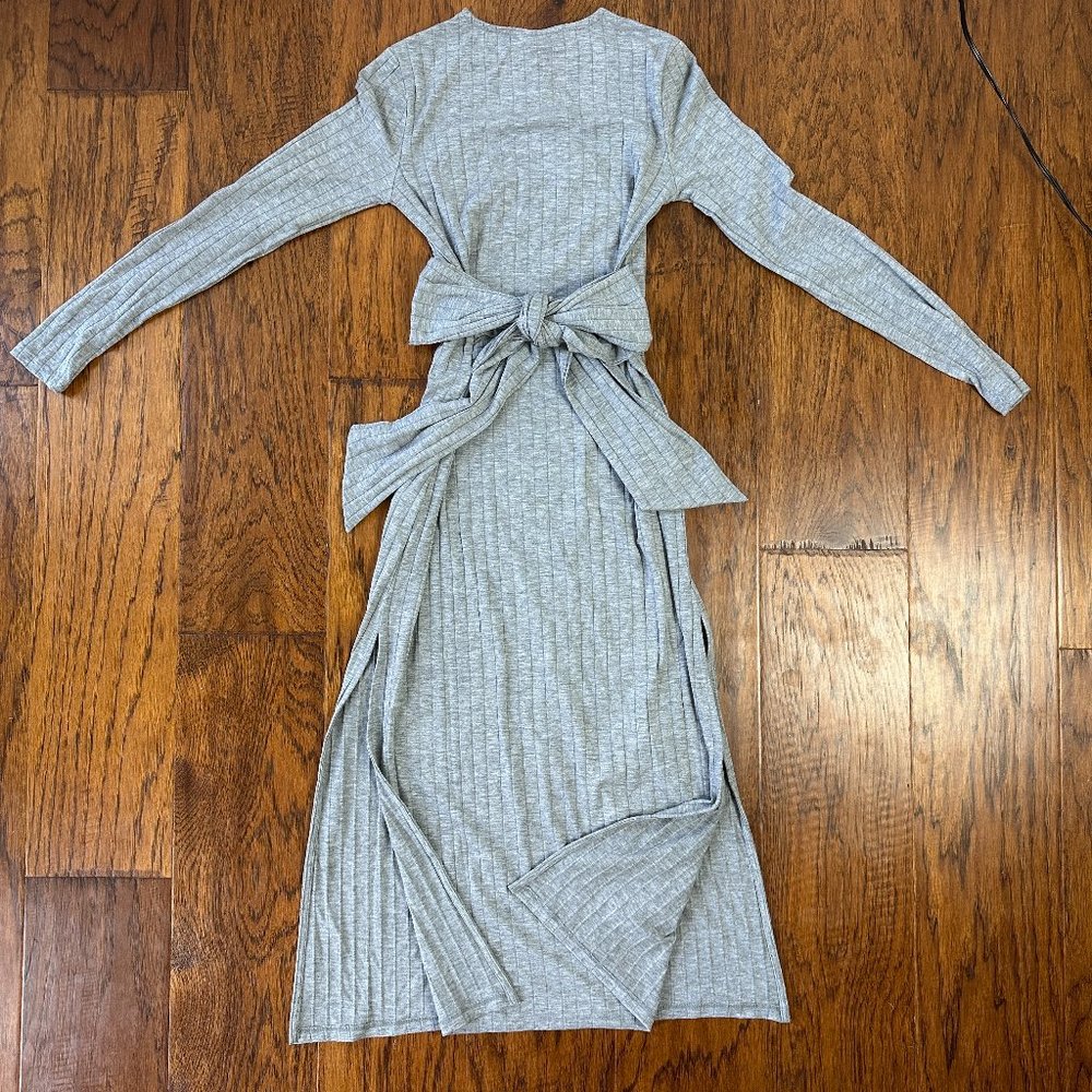 Topshop Tie Waist Maxi Dress NWT